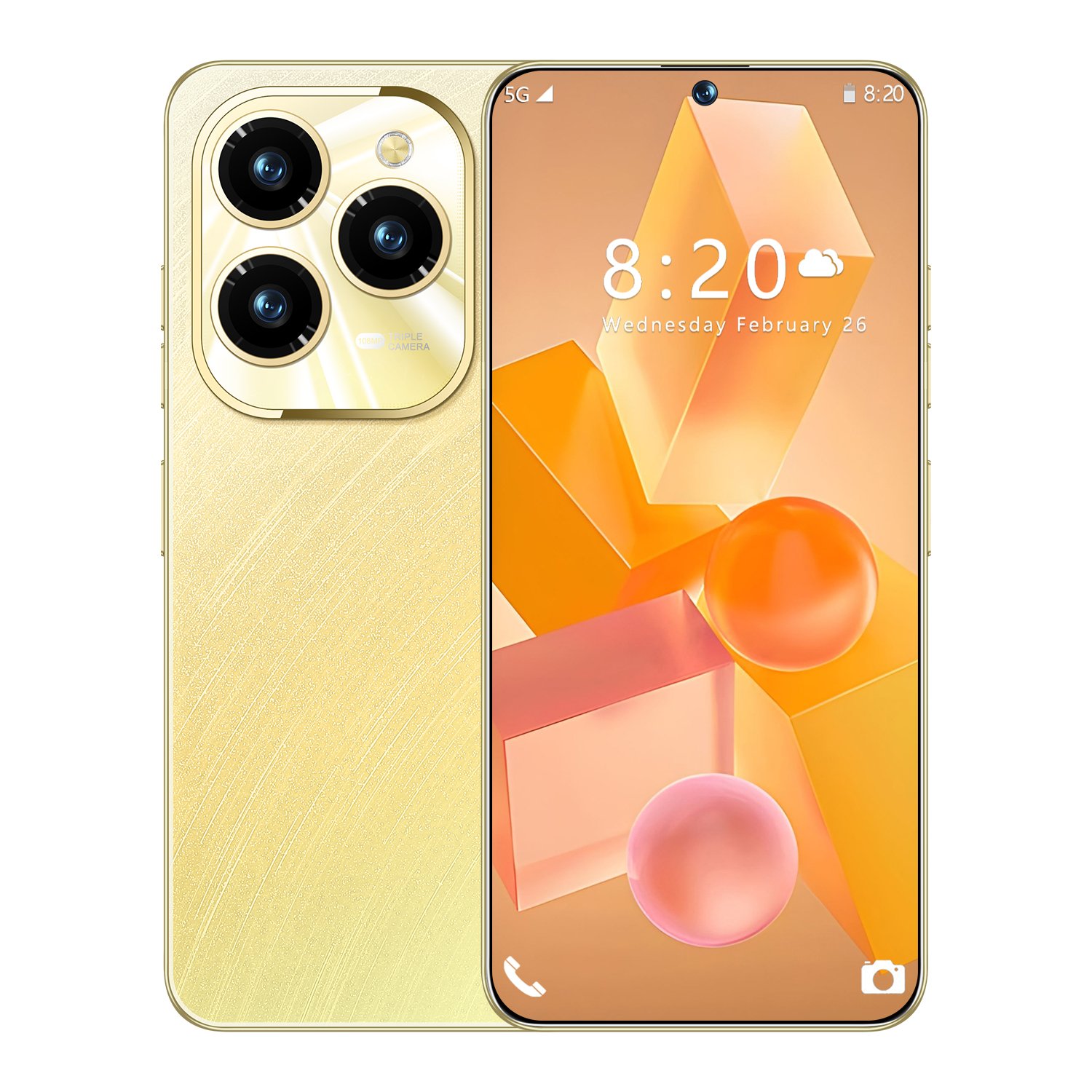 2024 Spark Go 6.54inch New Goophone 4GB RAM+64GB ROM Wholesale Smartphone Fingerprint